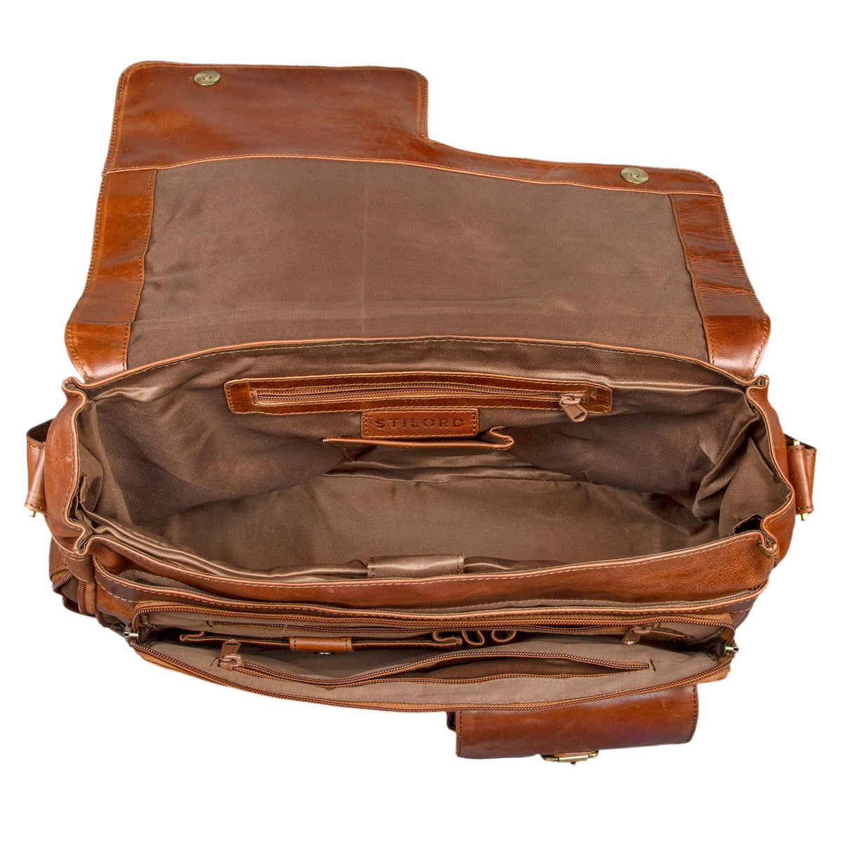 schultertasche damen groß leder braun