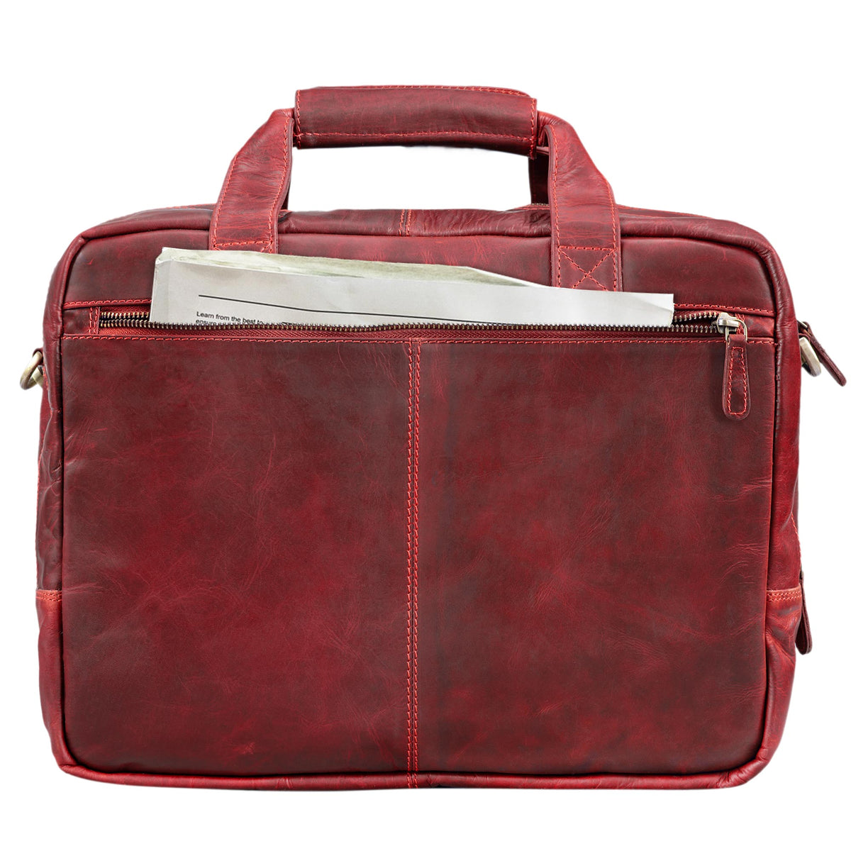 messenger bag groß leder rot