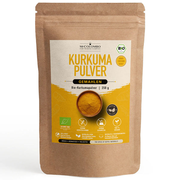 Bio-Kurkuma Pulver aus Sri Lanka aus Sri Lanka – MrCOLOMBO