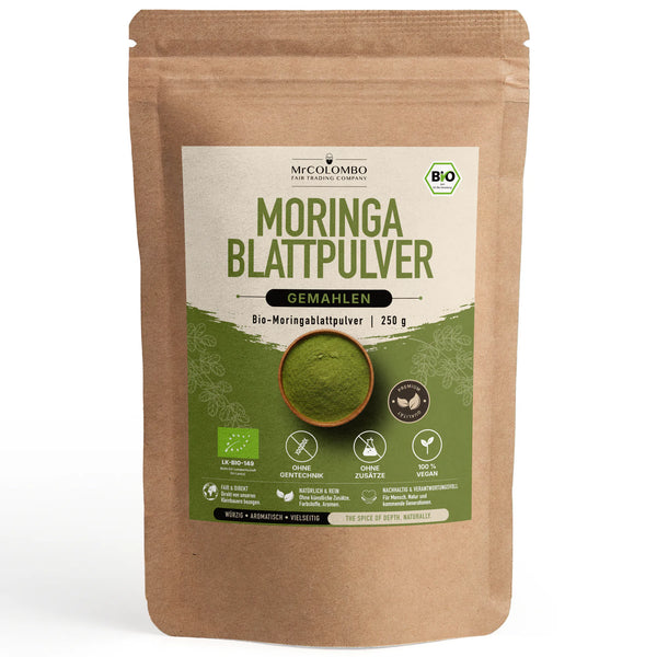 Bio-Moringa Pulver aus Sri Lanka aus Sri Lanka – MrCOLOMBO