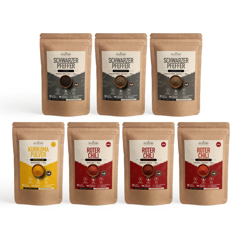 MrCOLOMBO Sri Lanka Spice Tasting Set (7 varieties) - MrCOLOMBO