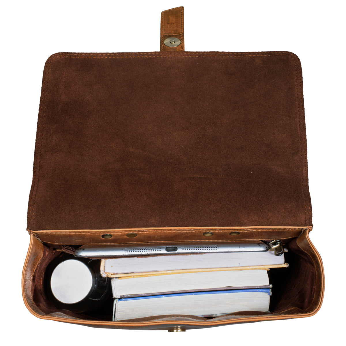 Damen Vintage Leder Backpack