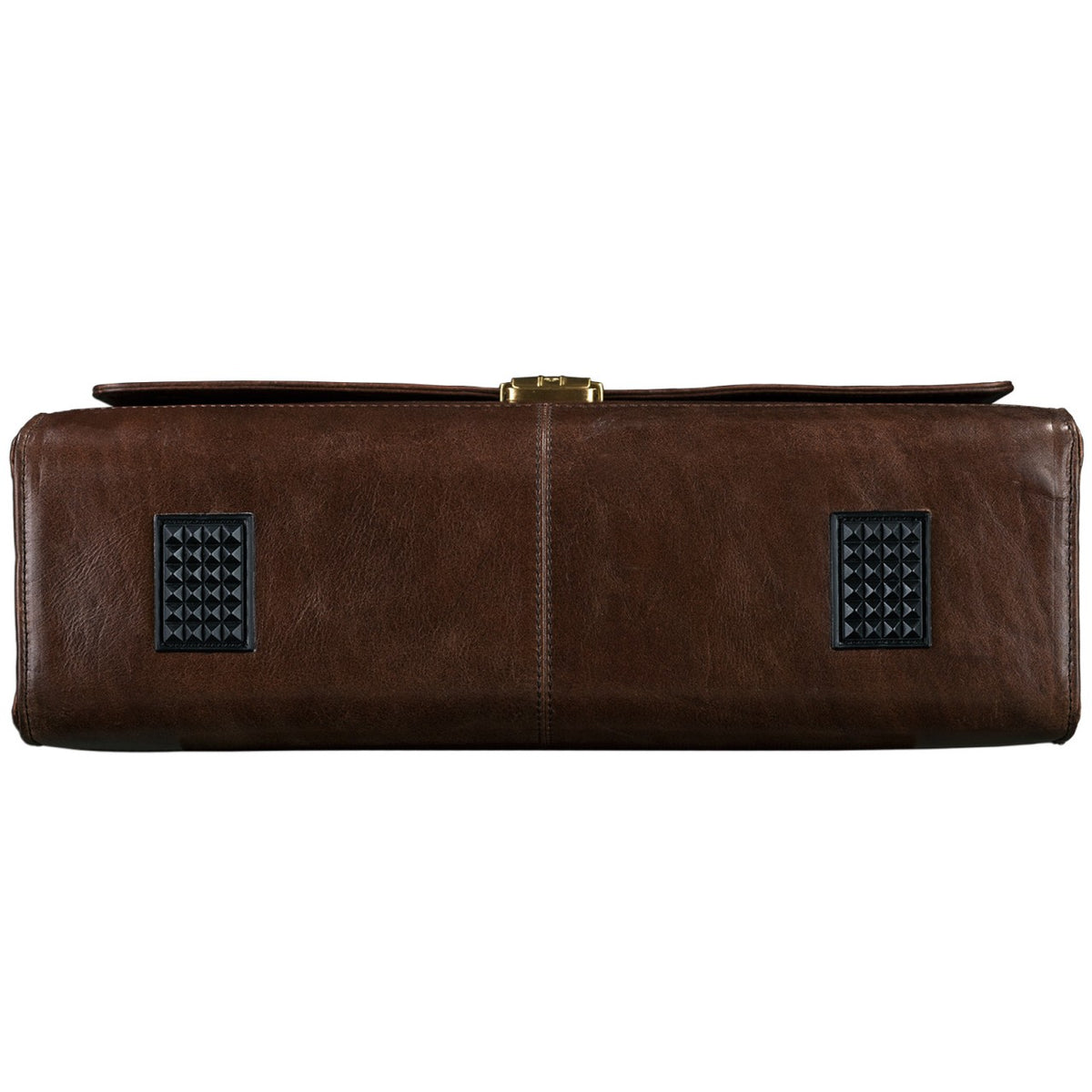 braune Aktentasche Leder