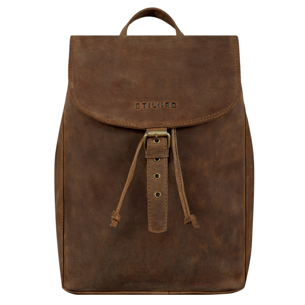 Vintage leder Damen Rucksack