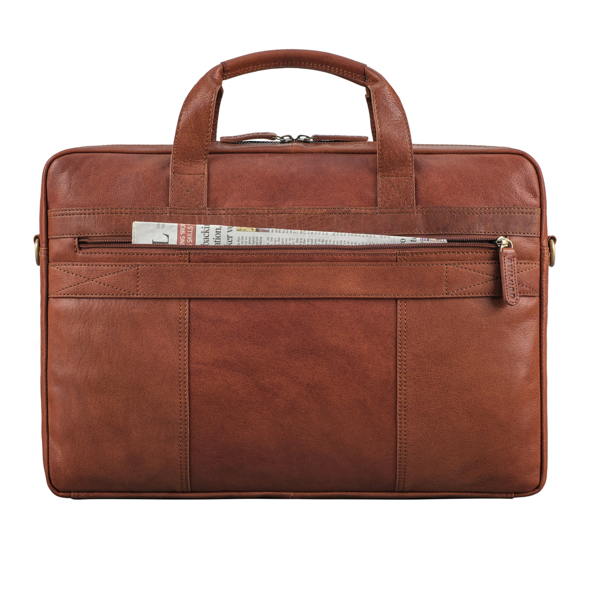 Business Tasche Herren Leder cognac