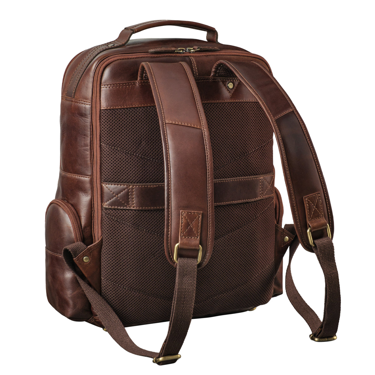 Rucksack Leder Herren braun