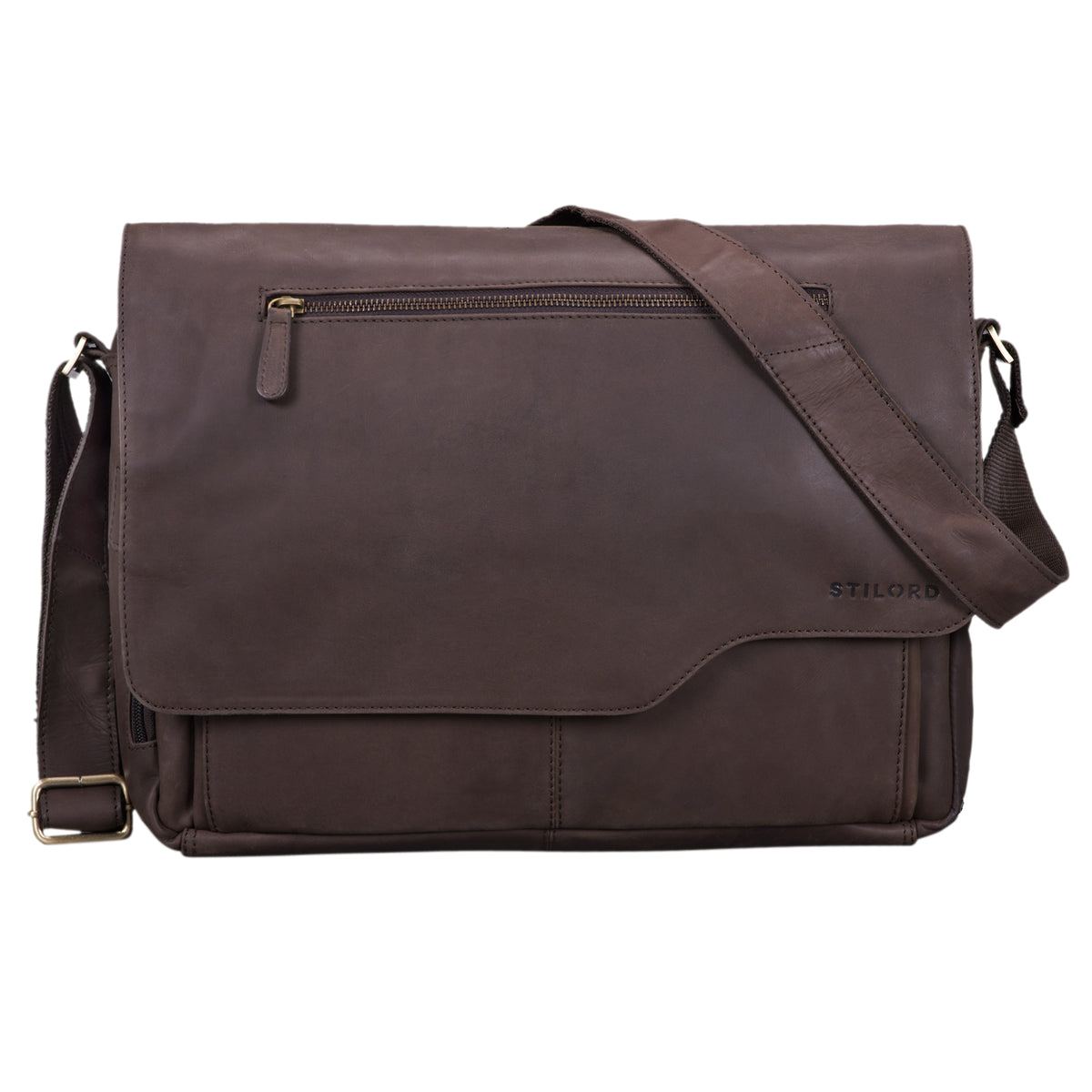 Vintage Arbeitstasche Leder braun
