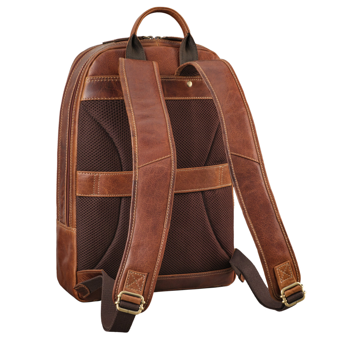 Atmungasktiver, gepolsterter Fahrradrucksack mit Laptopfach