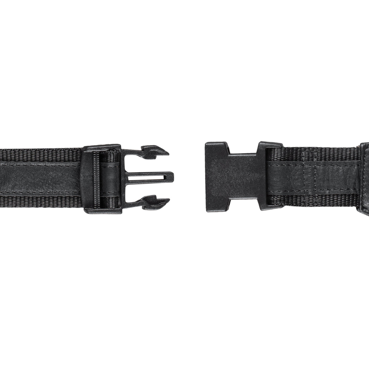 Cross Body Bag Leder schwarz