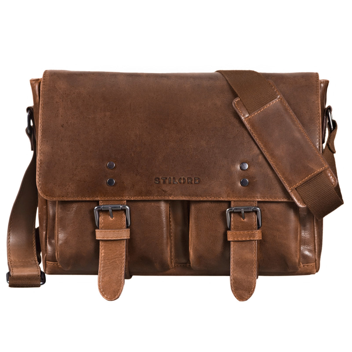 Echtleder Aktentasche für Männer Vintage