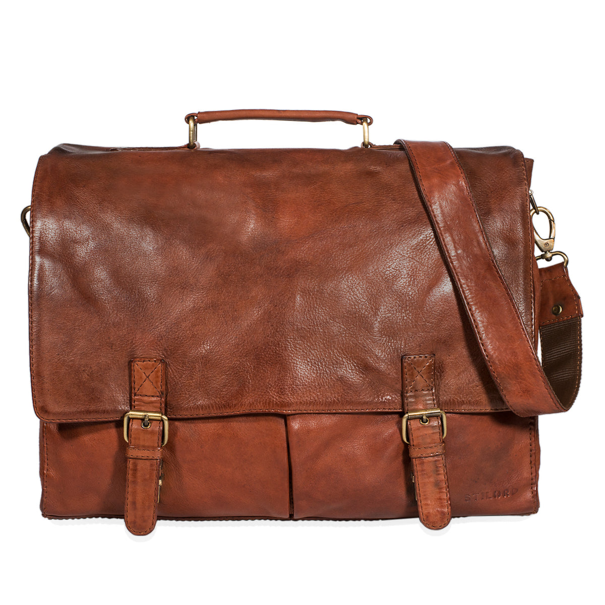 Vintage Arbeitstasche braun
