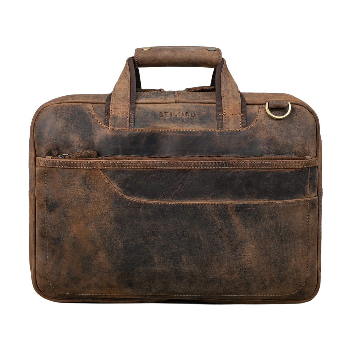 Aktentasche Vintage Leder braun