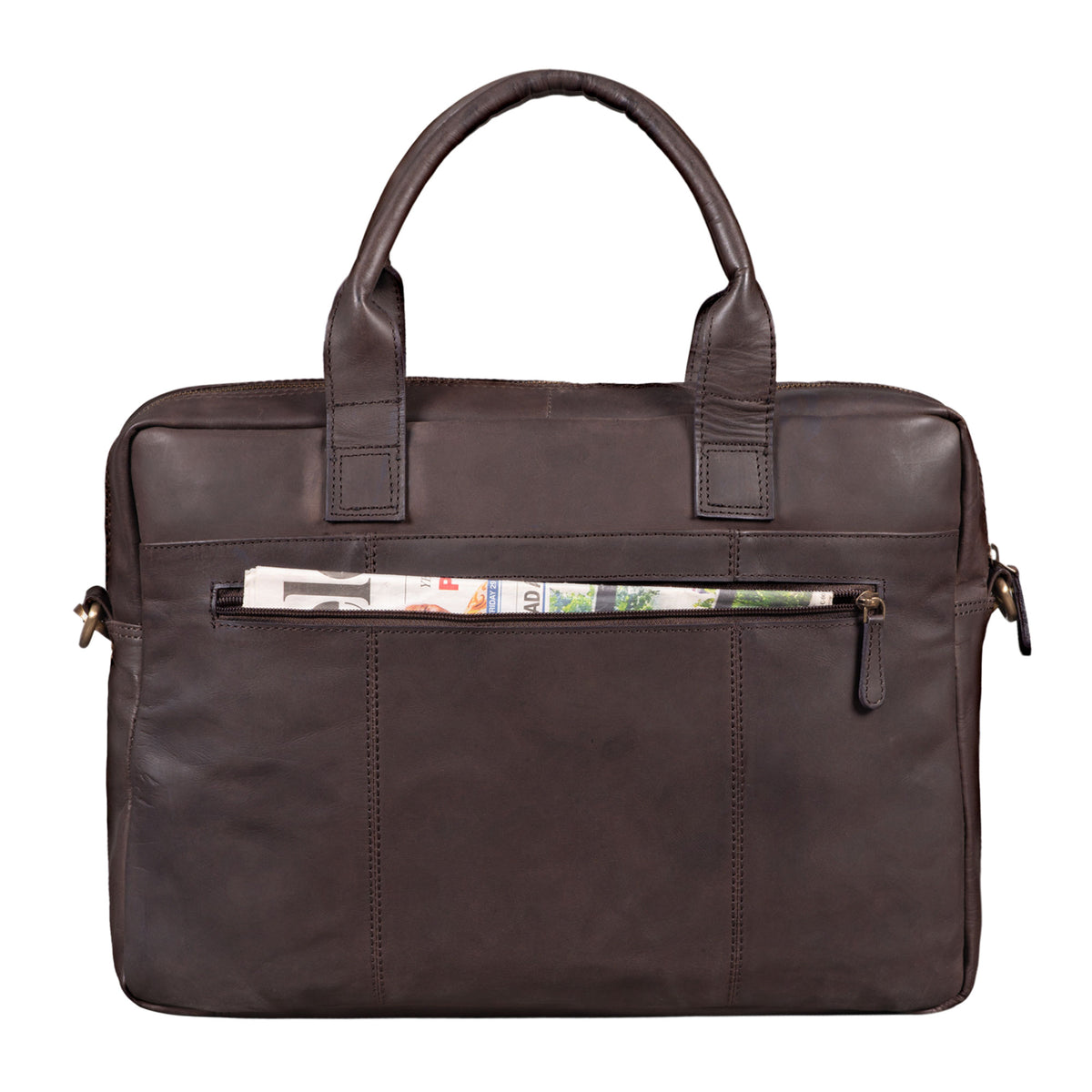 Leder Dokumententasche DIN A4 Vintage