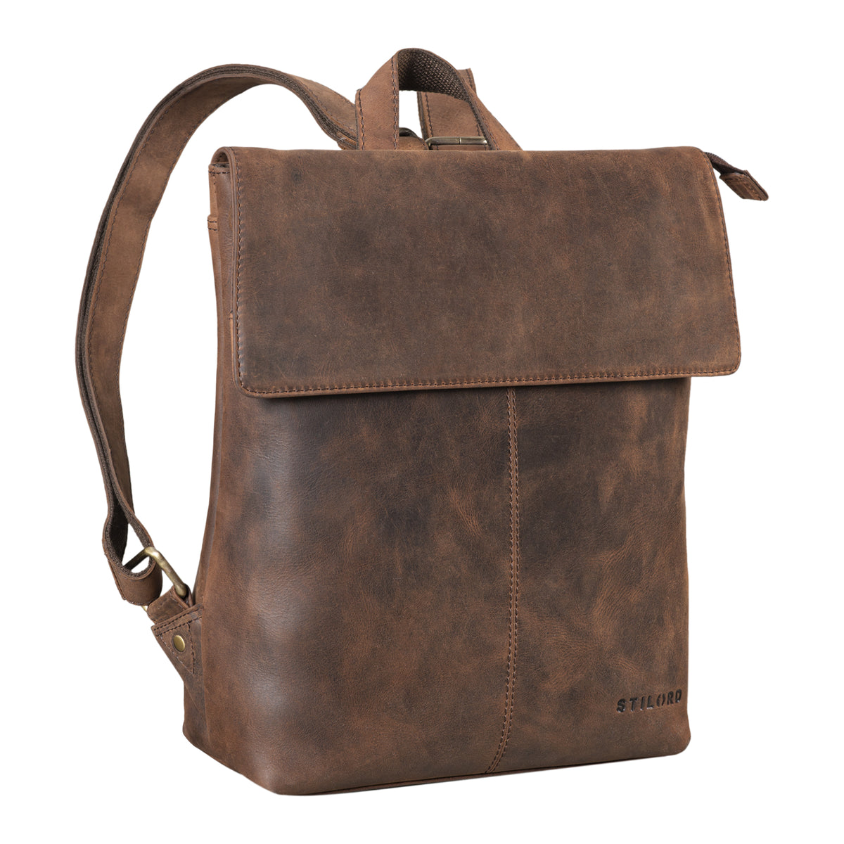 Lederrucksack mittel groß