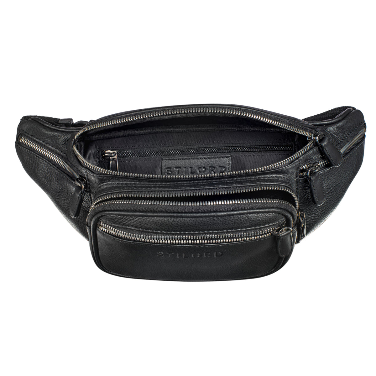 Große Bauchtasche Schwarz