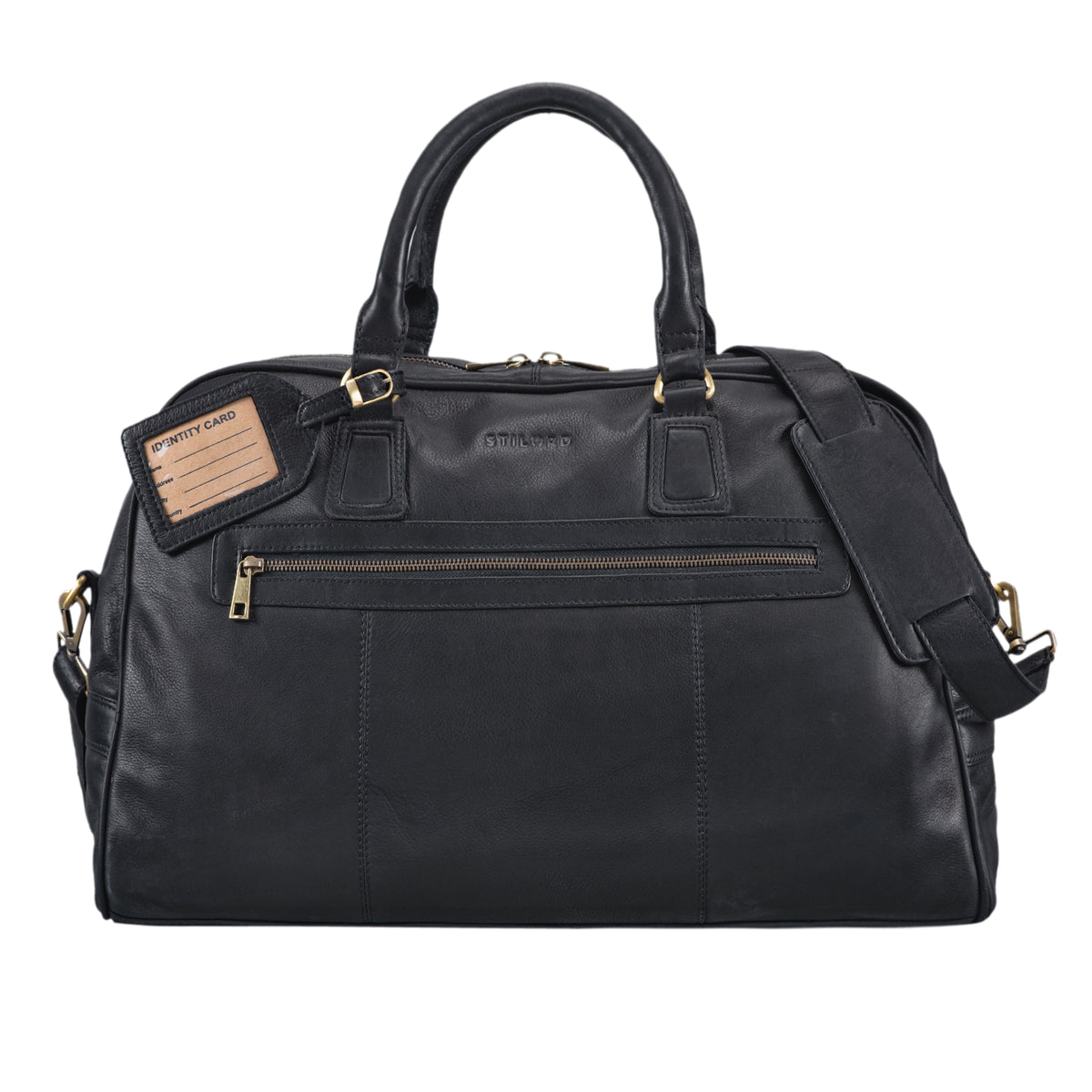 XXL Ledertasche Herren schwarz