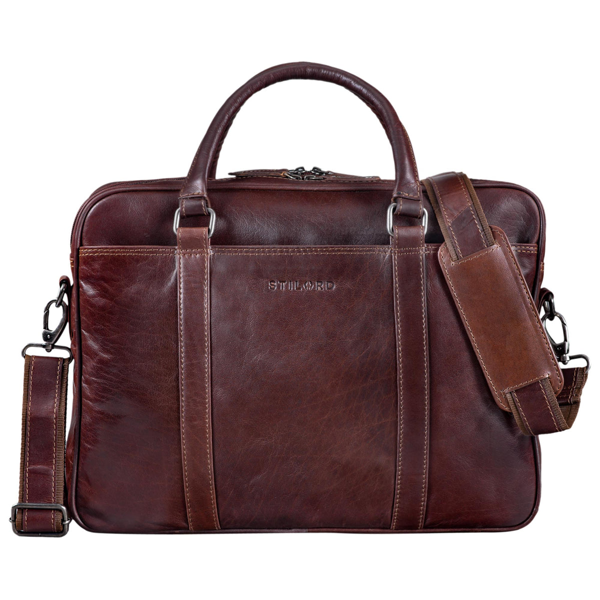 große Ledertasche damen braun