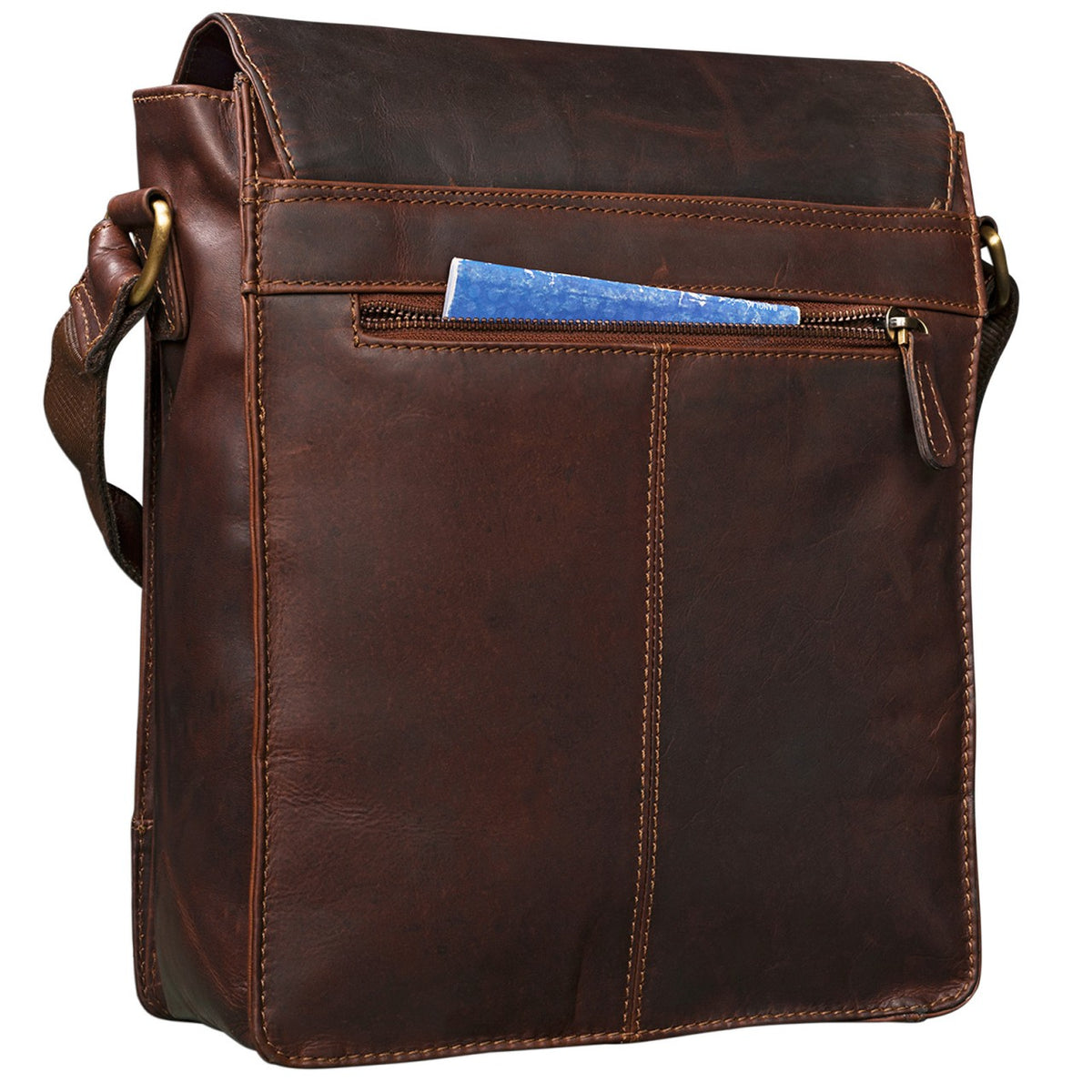 Vintage Schultertasche Leder