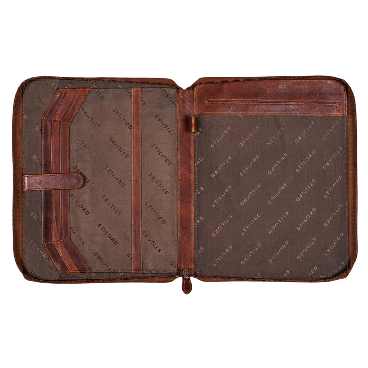 Unitasche Herren Damen leder braun