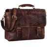 B-Stock STILORD "Dorian" Vintage Business Briefcase Leather