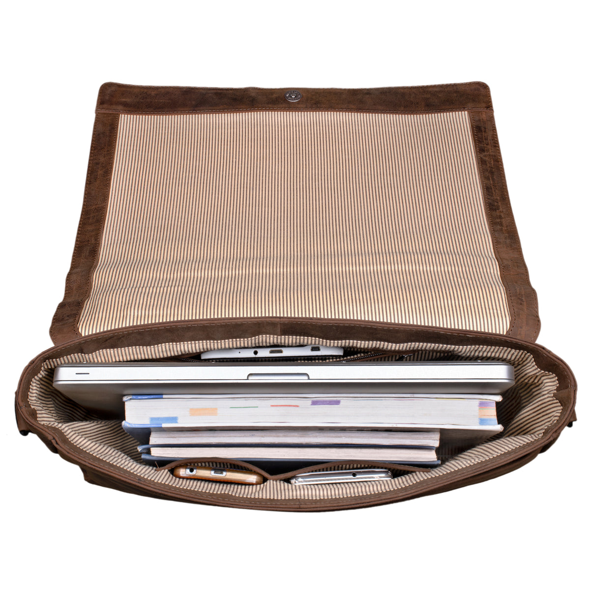 Business Arbeitstasche Leder Braun
