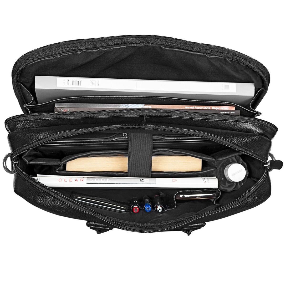 XXL Ledertasche Laptoptasche