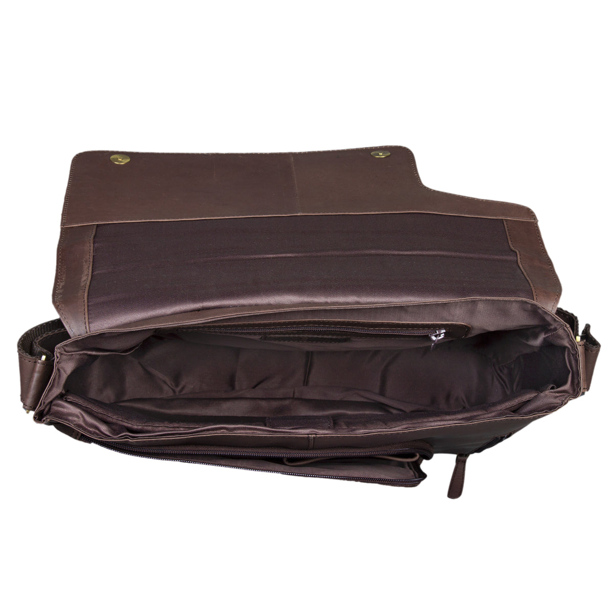 Braune Messenger Bag Herren Leder groß