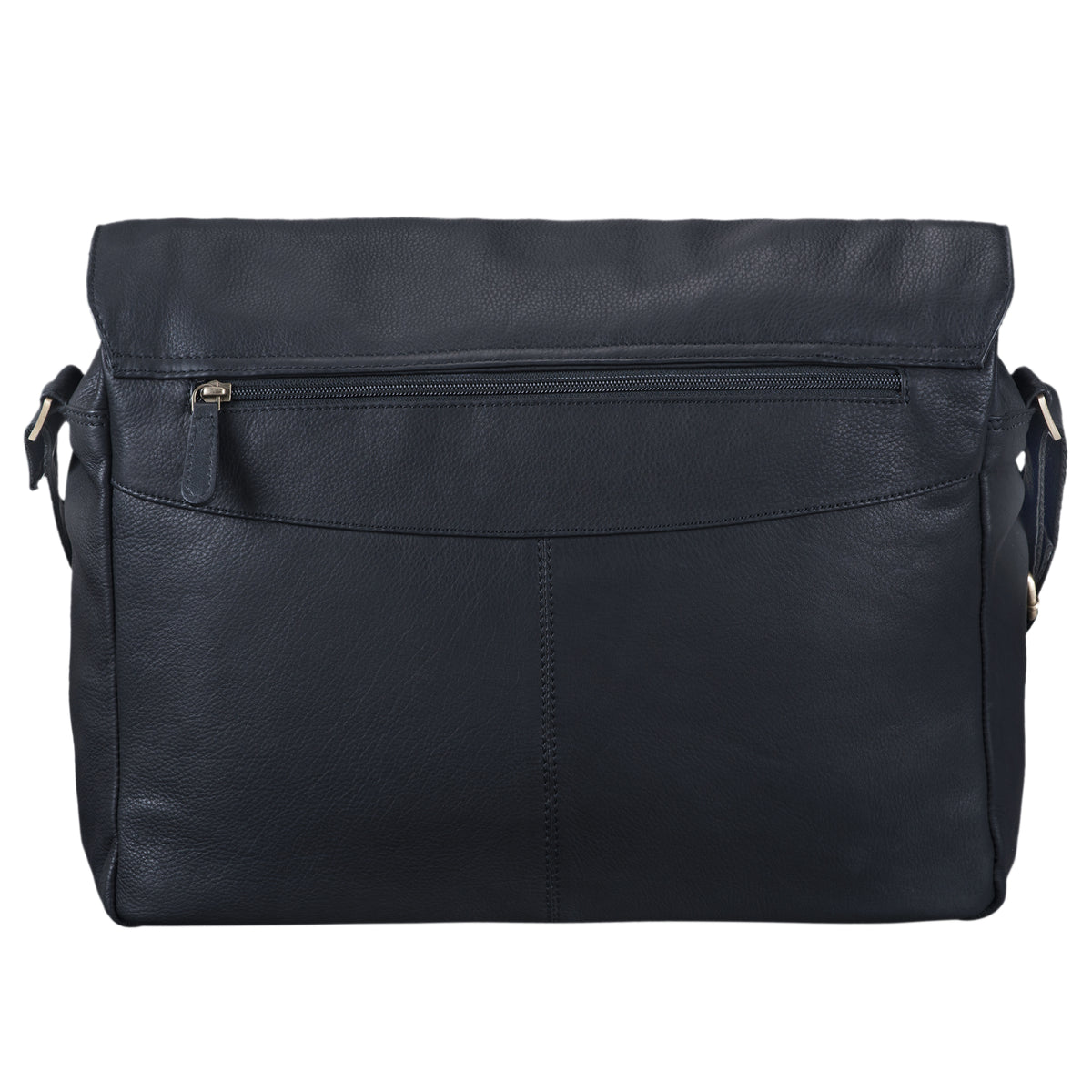 Ledertasche Umhängetasche XL schwarz