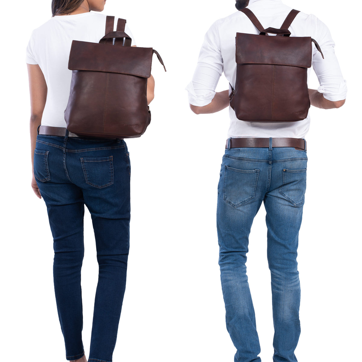 Leder Rucksack für MacBook 13.3 Zoll