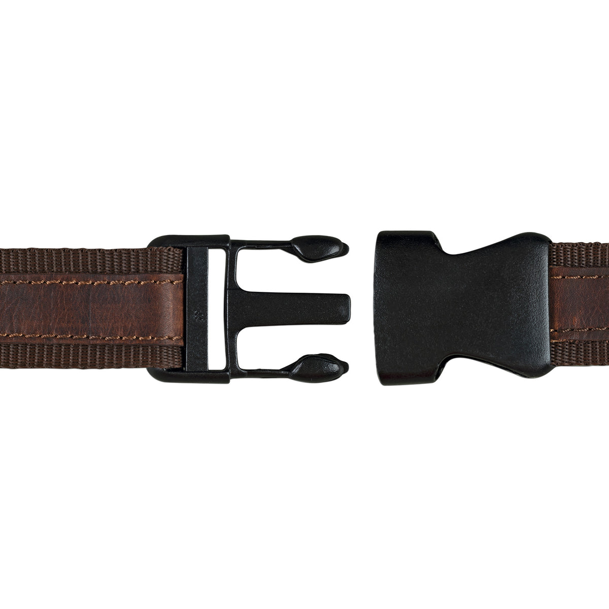 Gürteltasche Leder dunkel braun