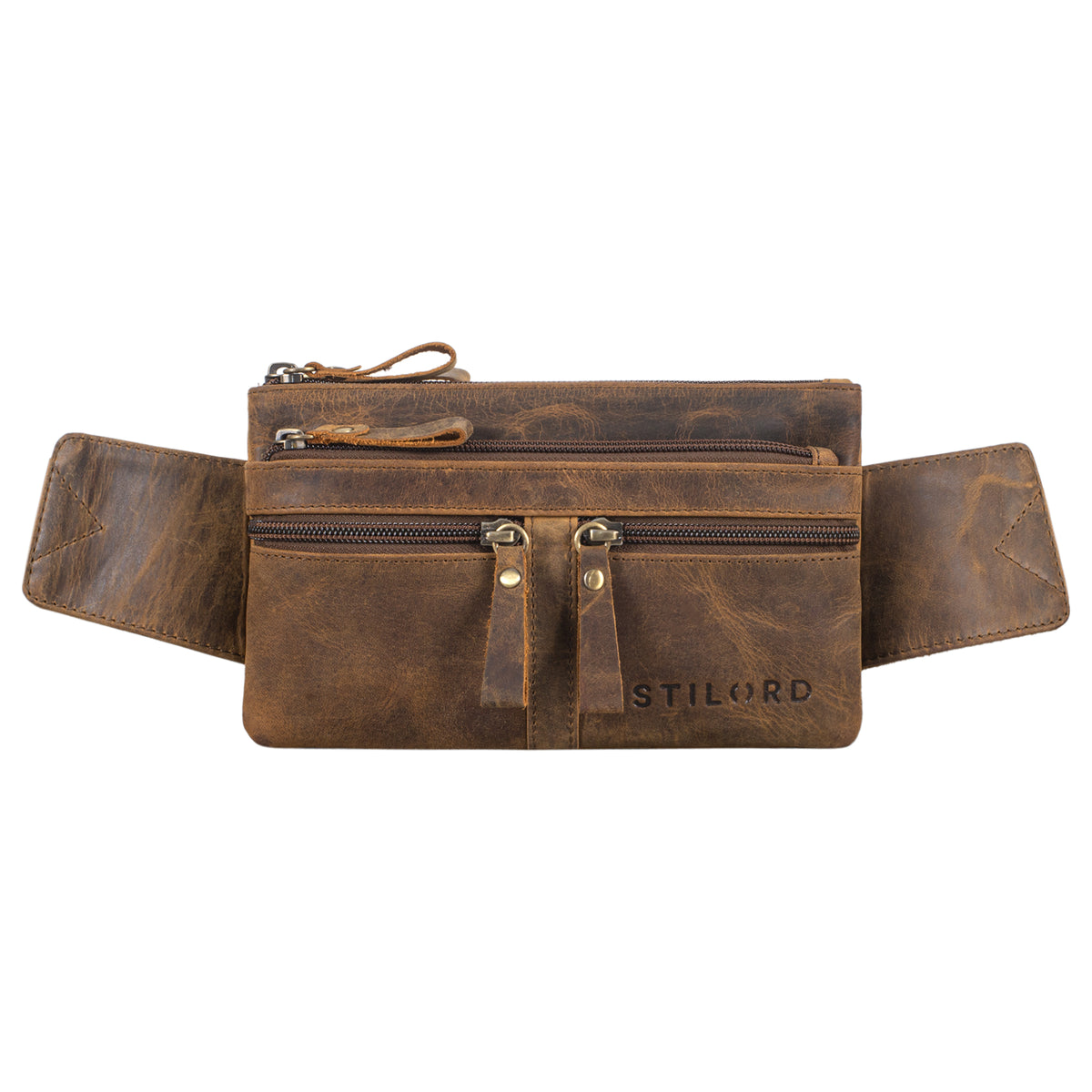 Umhängetasche Handy Leder braun