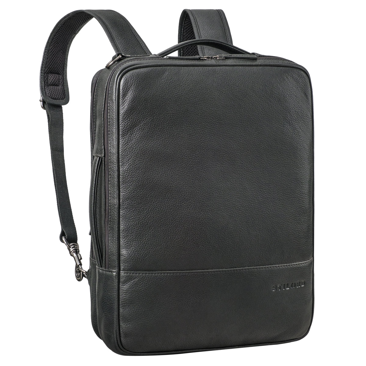 Herren Lederrucksack für 15.6 Zoll Laptops