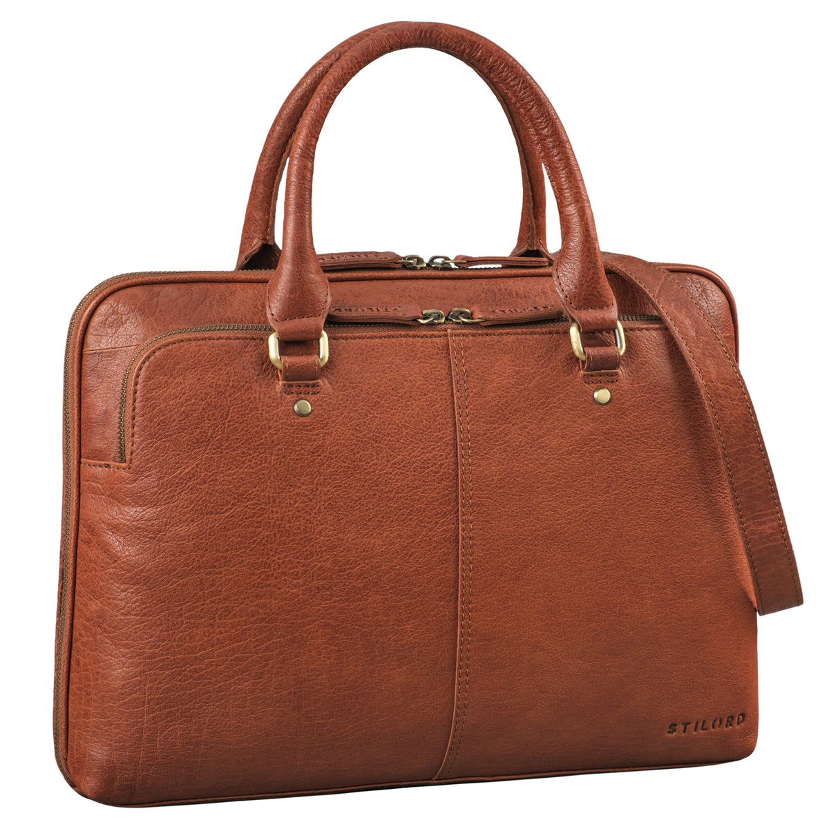 Laptoptasche für Damen aus Leder