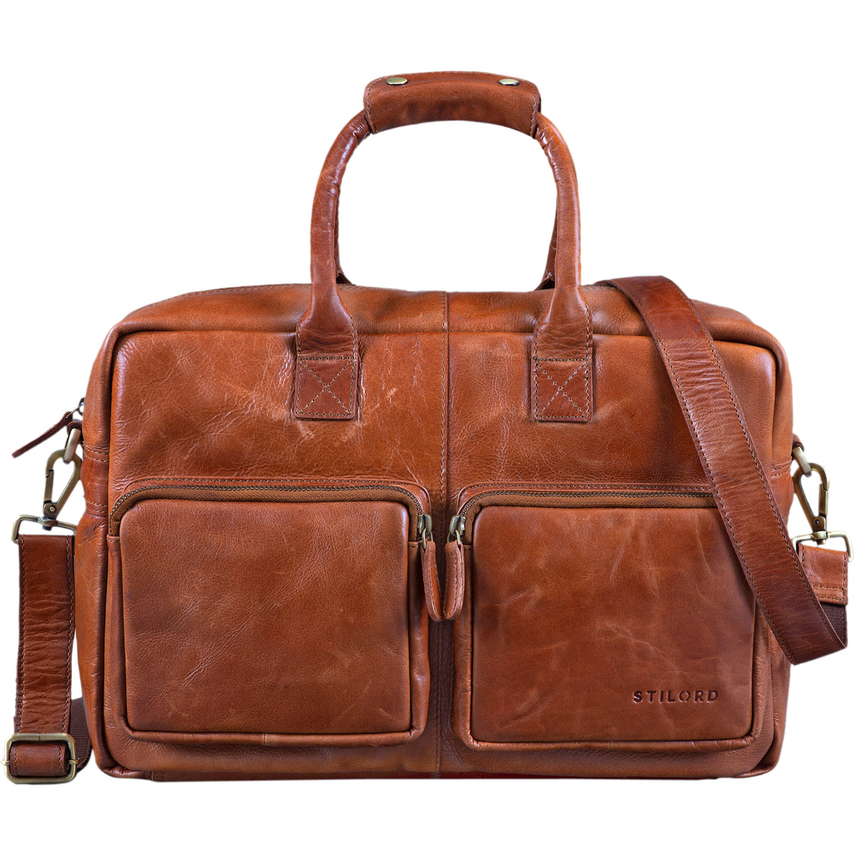 Ledertasche Herren Damen Büro