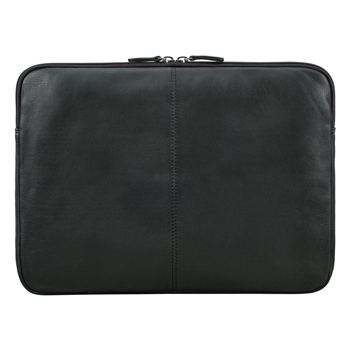Laptop Hülle 14 Zoll Leder schwarz