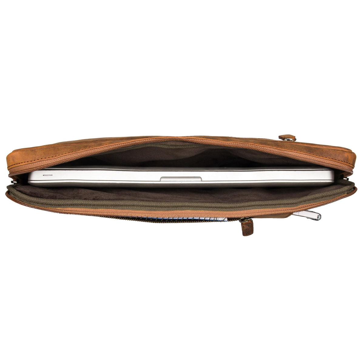 Leder Laptoptasche für 17 Zoll Laptop