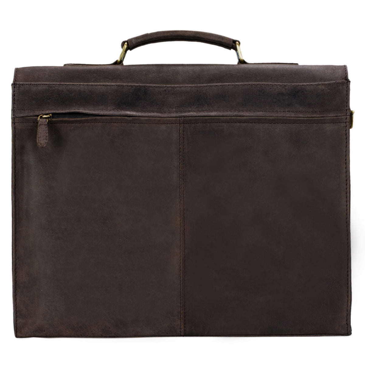 Umhänge Ledertasche braun