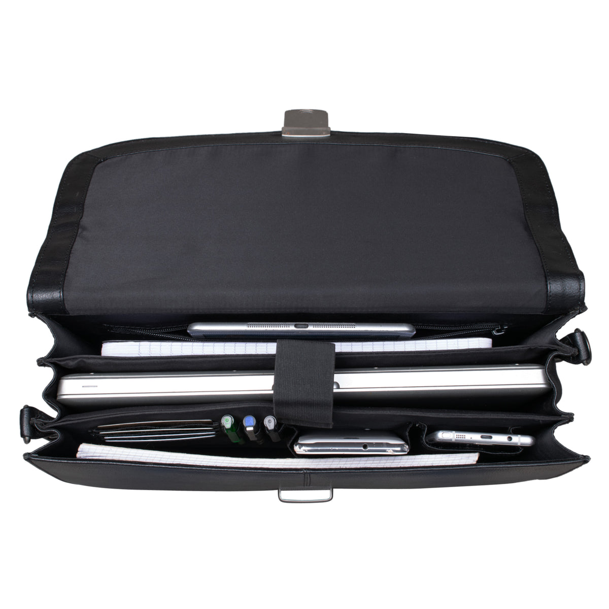 Große Bürotasche Leder