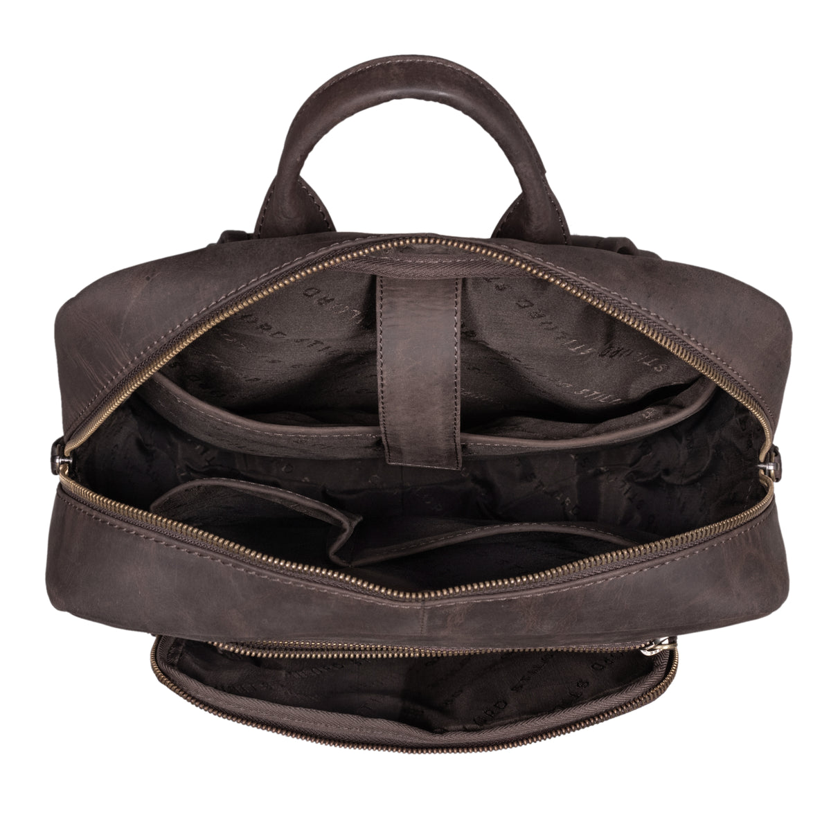 Damen Lederrucksack Arbeit