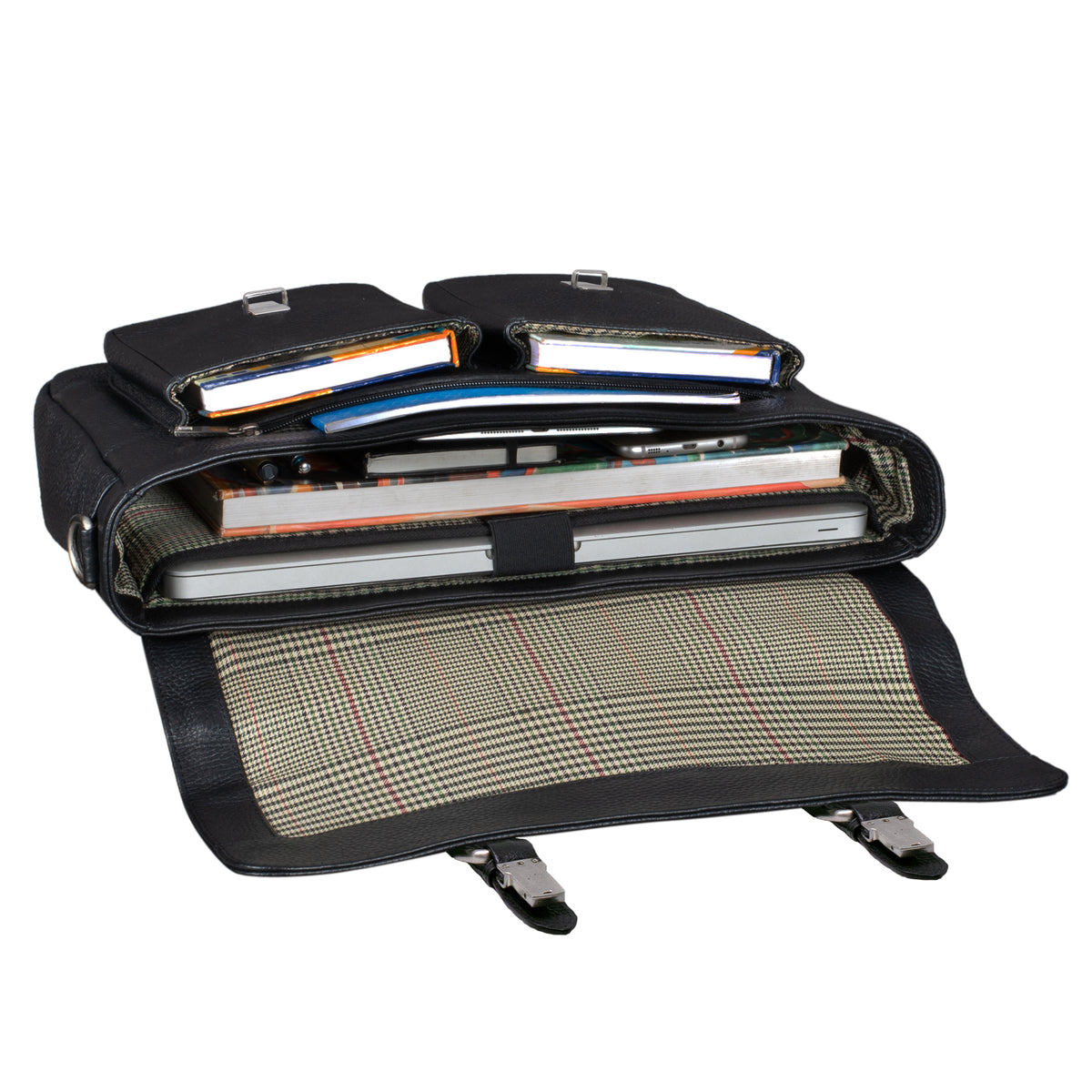 Ledertasche-Business-schwarz