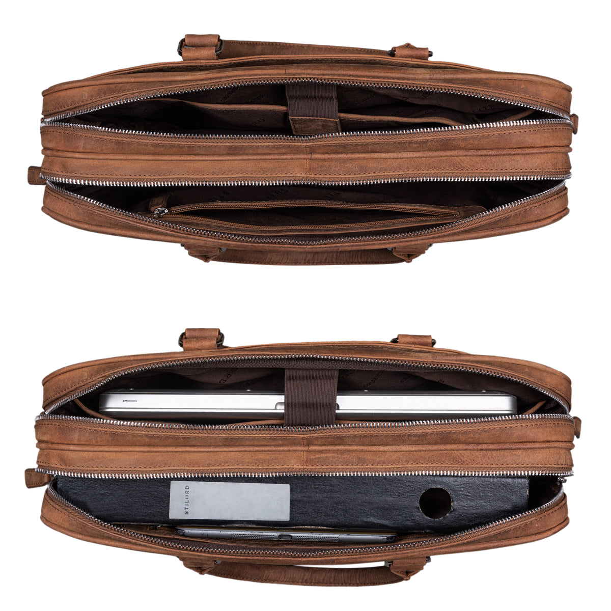 Business Ledertasche Schultertasche