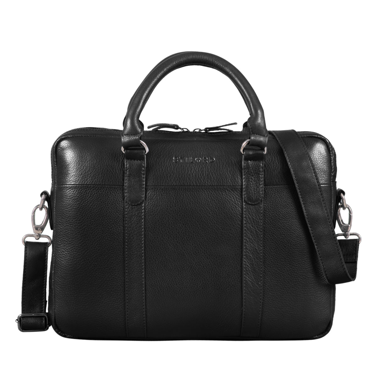 Vollledertasche Hochwertig Business Mann Frau gross schwarz
