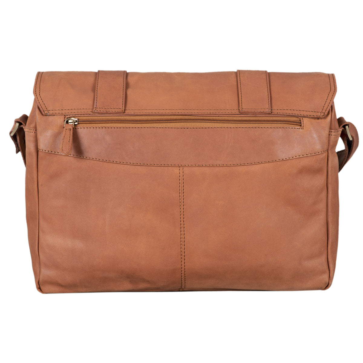 Vintage Leder Messenger Bag 15.6 Zoll