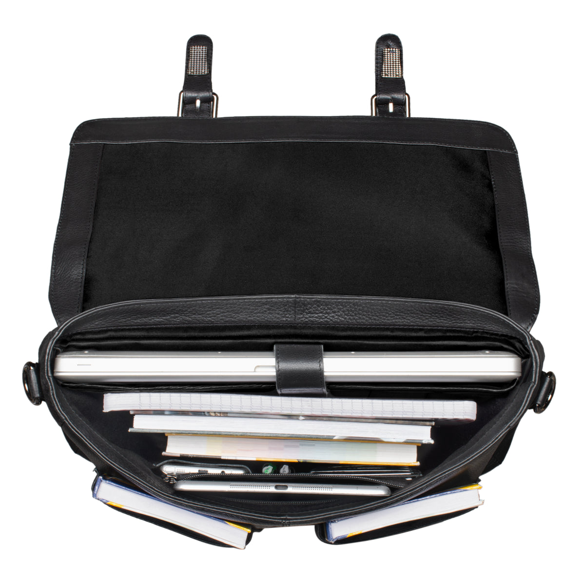 Echt-Leder Tasche Laptop 14 Zoll