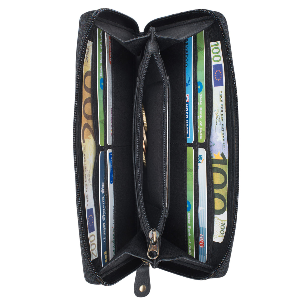 Portemonnaie Damen Leder Vintage
