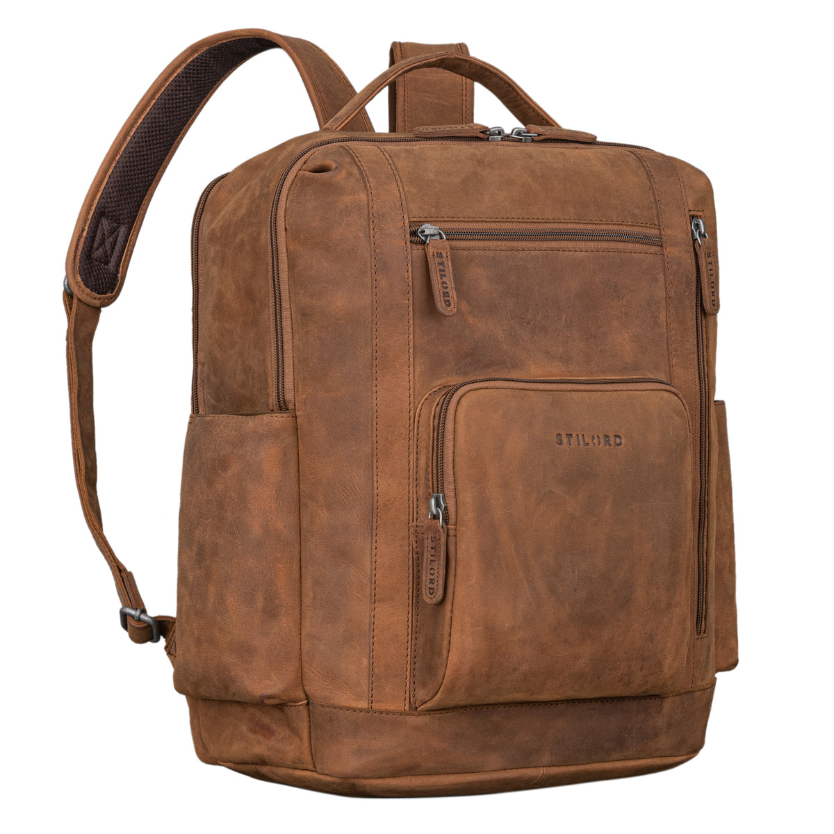 Business Rucksack Herren Leder