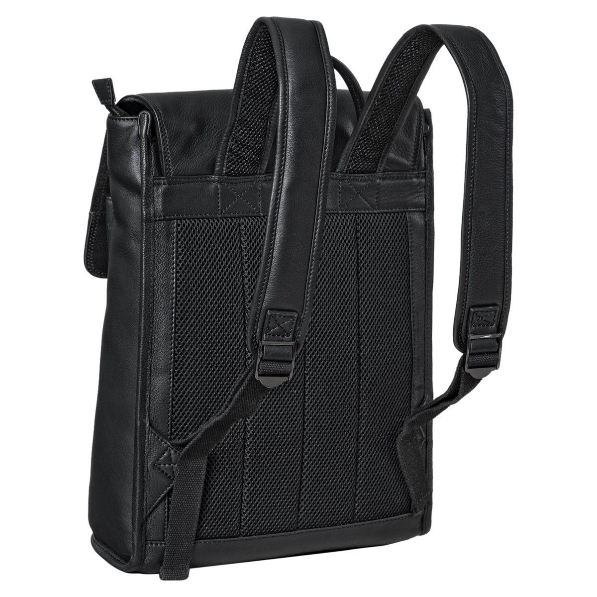 Rucksack Elegant echtes Leder  schwarz