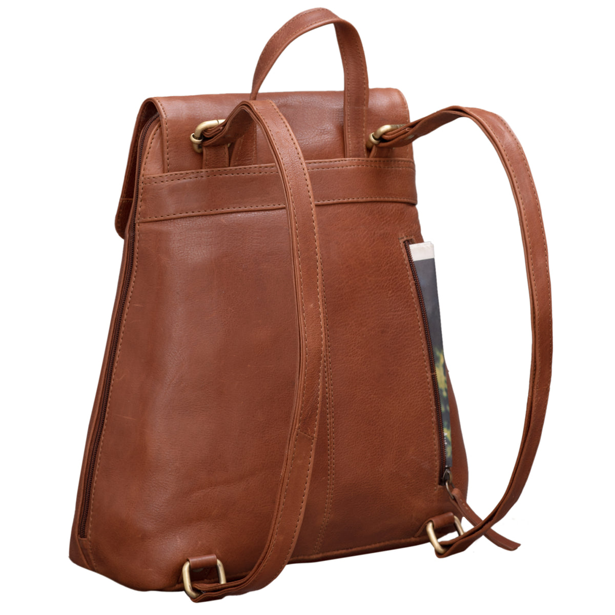 Leder 13 Zoll Rucksack