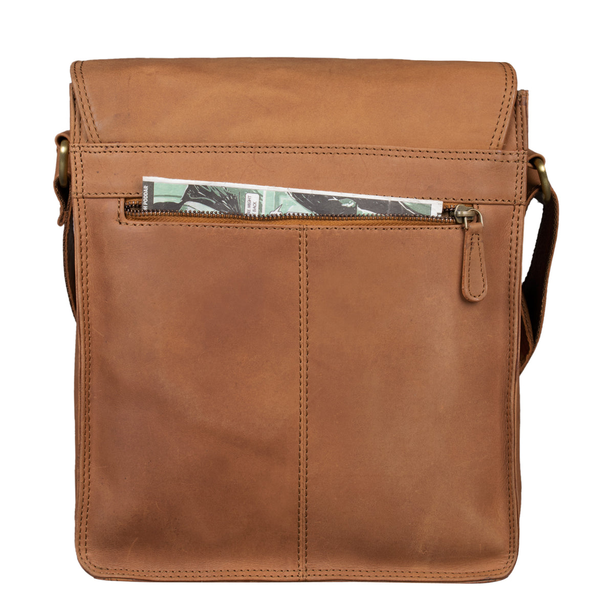 Schultertasche Leder Vintage