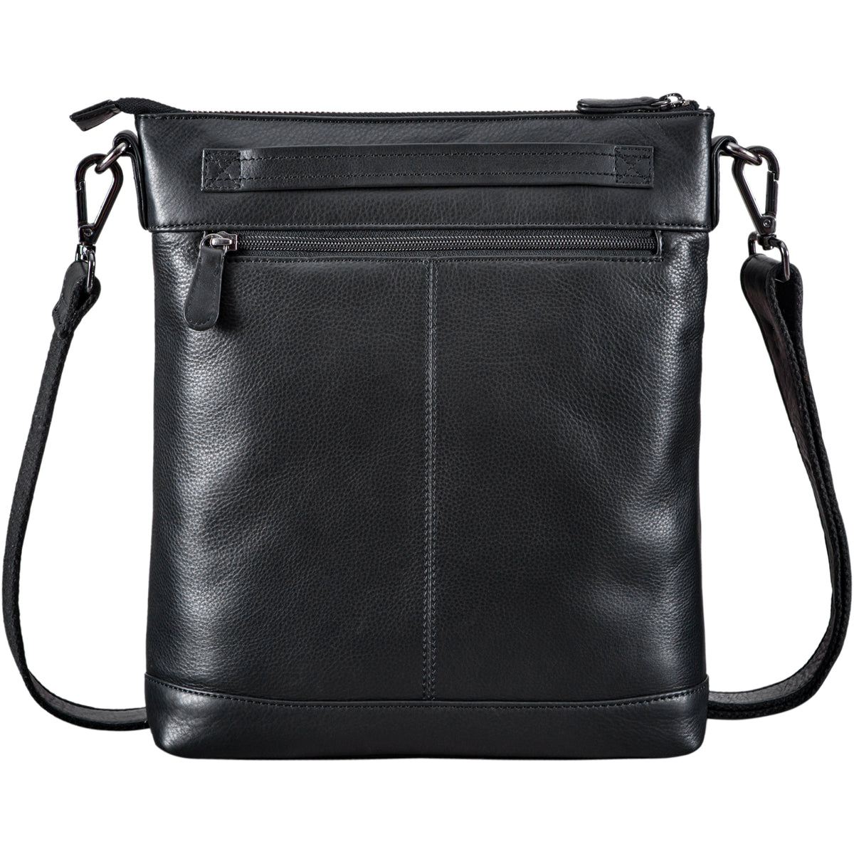 Schwarzes Vintage Leder